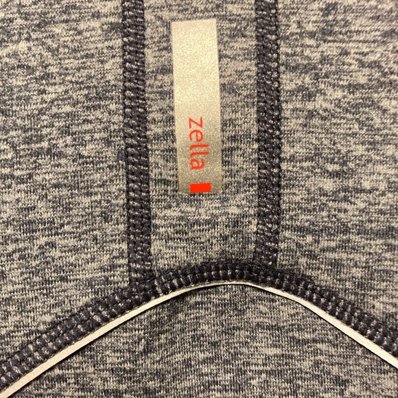 Zella Grey Full Zipper Jacket size L - Picture 11 of 12